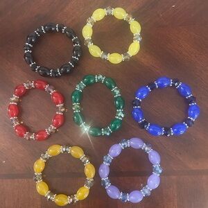 Colorful Beaded Bracelets.